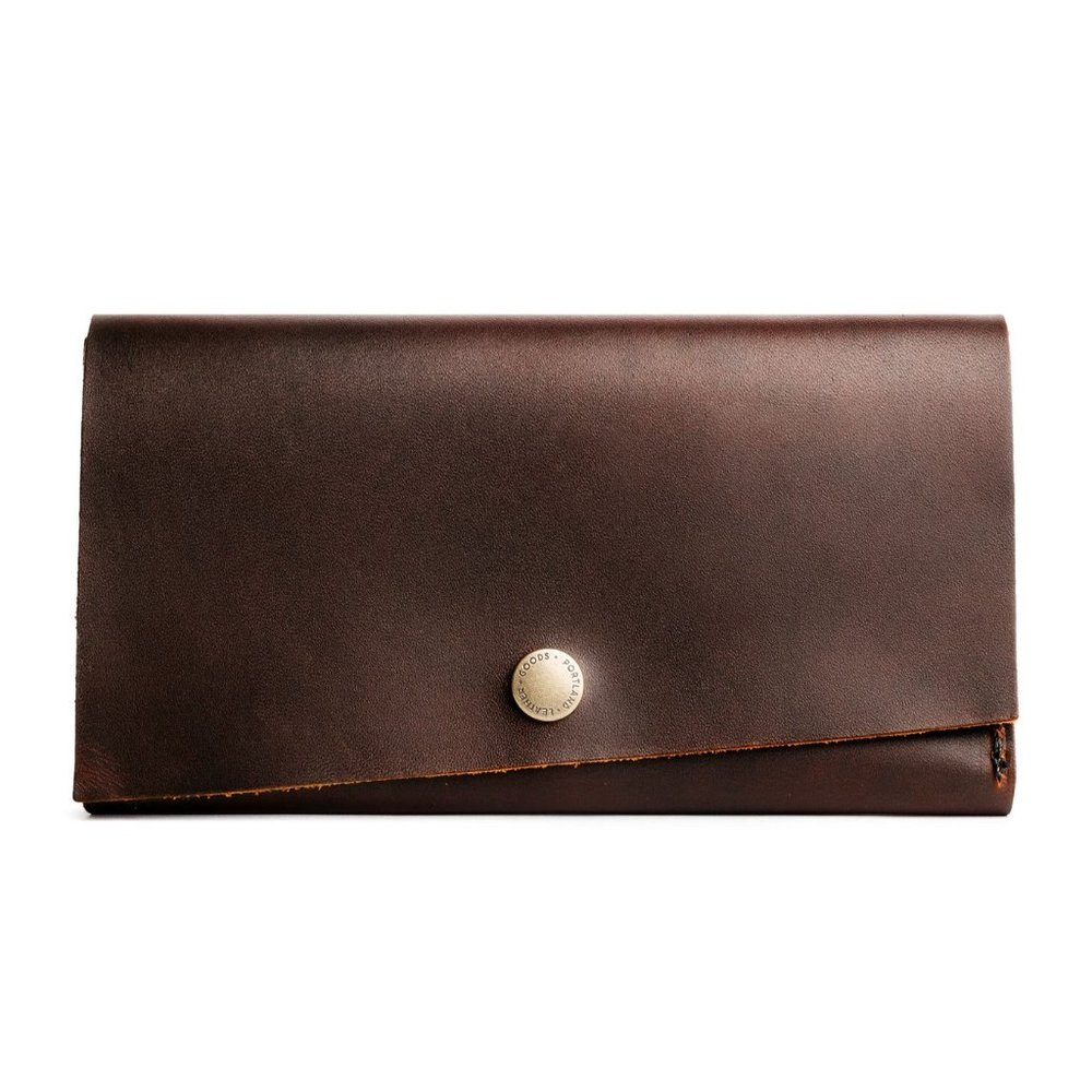 Portland Leather Rancher Wallet in Grizzly